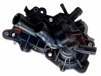 TERMOSTATO COMPLETO CON BOMBA ROYALTEK VOLKSWAGEN FOX / SURAN / GOL TREND / VOYAGE / NIVUS / POLO / GOLF -- TODOS MOTOR 1.6 MSI / UP - TEMPERATURA 87 --- OEM 04E121600CJ 04C121600L 04E121600 04E121600AD 04E121600AS 04E121600BA